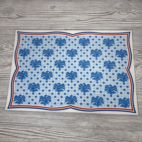 Norman Rockwell Saturday Evening Post Laminated Placemats Lot Of 6 Vintage 1970s - Picture 13 of 13